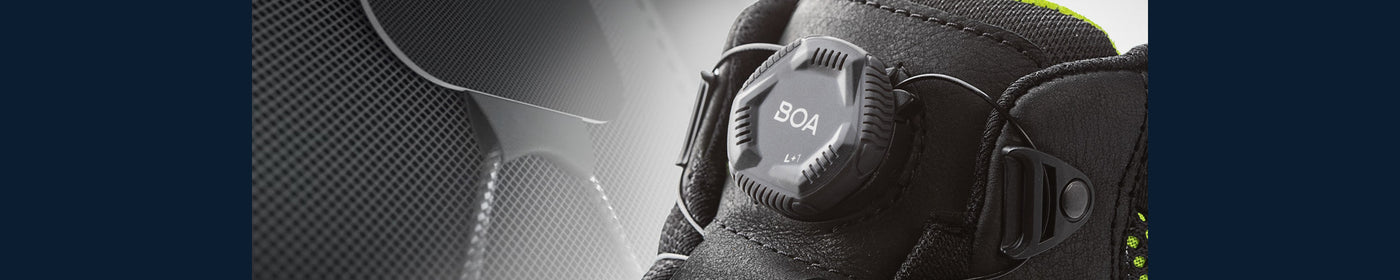 Arbeitsschuhe mit Drehverschluss