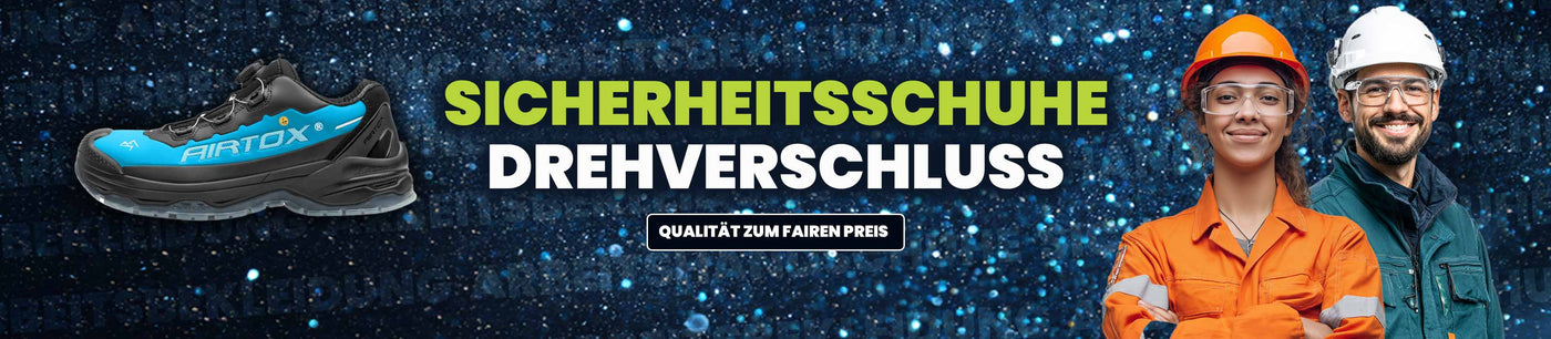 Sicherheitsschuhe Drehverschluss