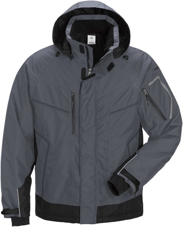 Fristads-Kansas Airtech® Winterjacke 4410 GTT Grau/Schwarz