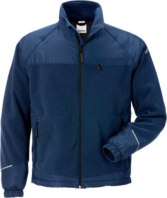 Fristads Winddichte Fleecejacke 4411 FLE Dunkelblau