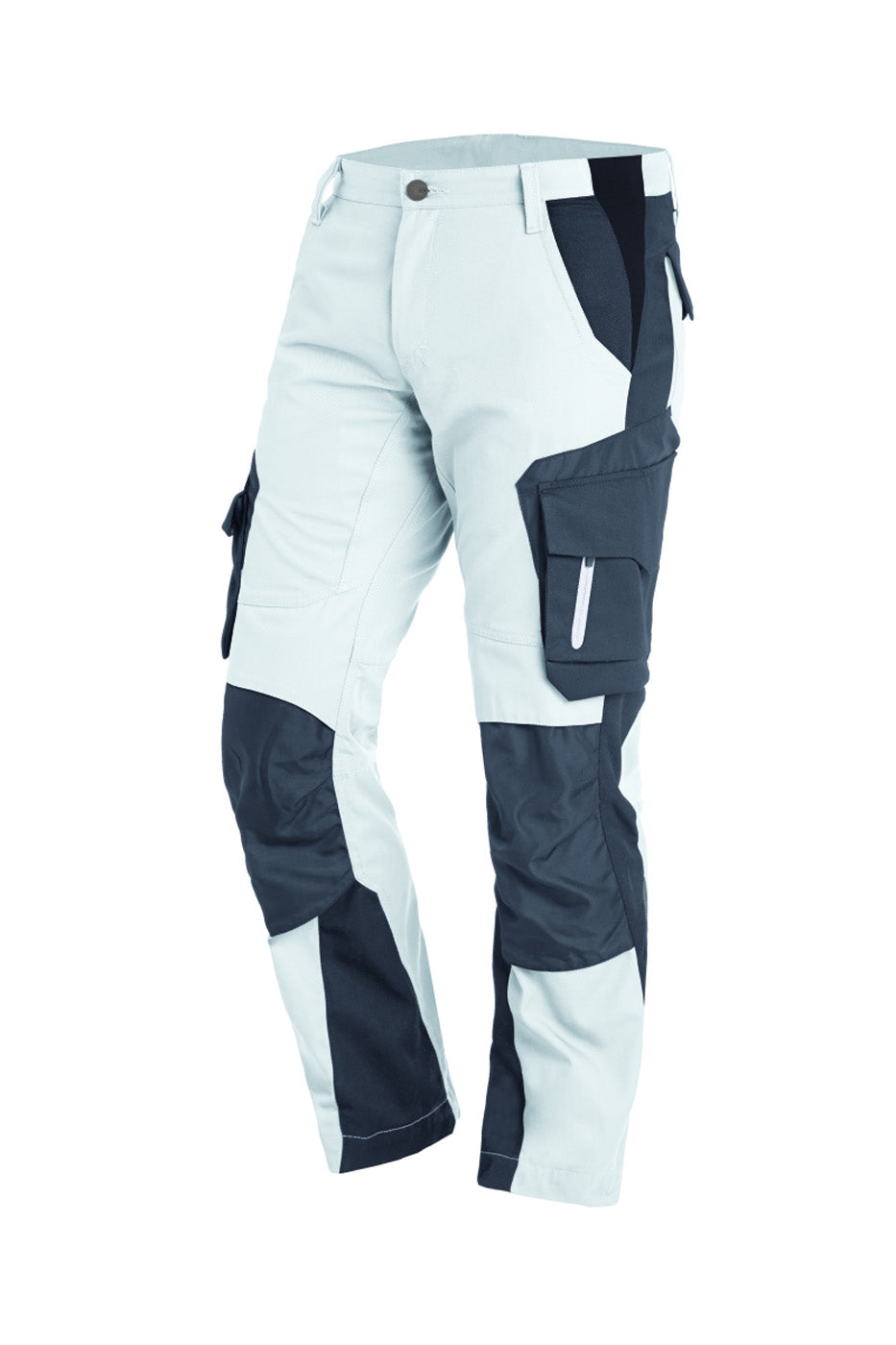 FHB FLORIAN Arbeitshose weiß/anthrazit