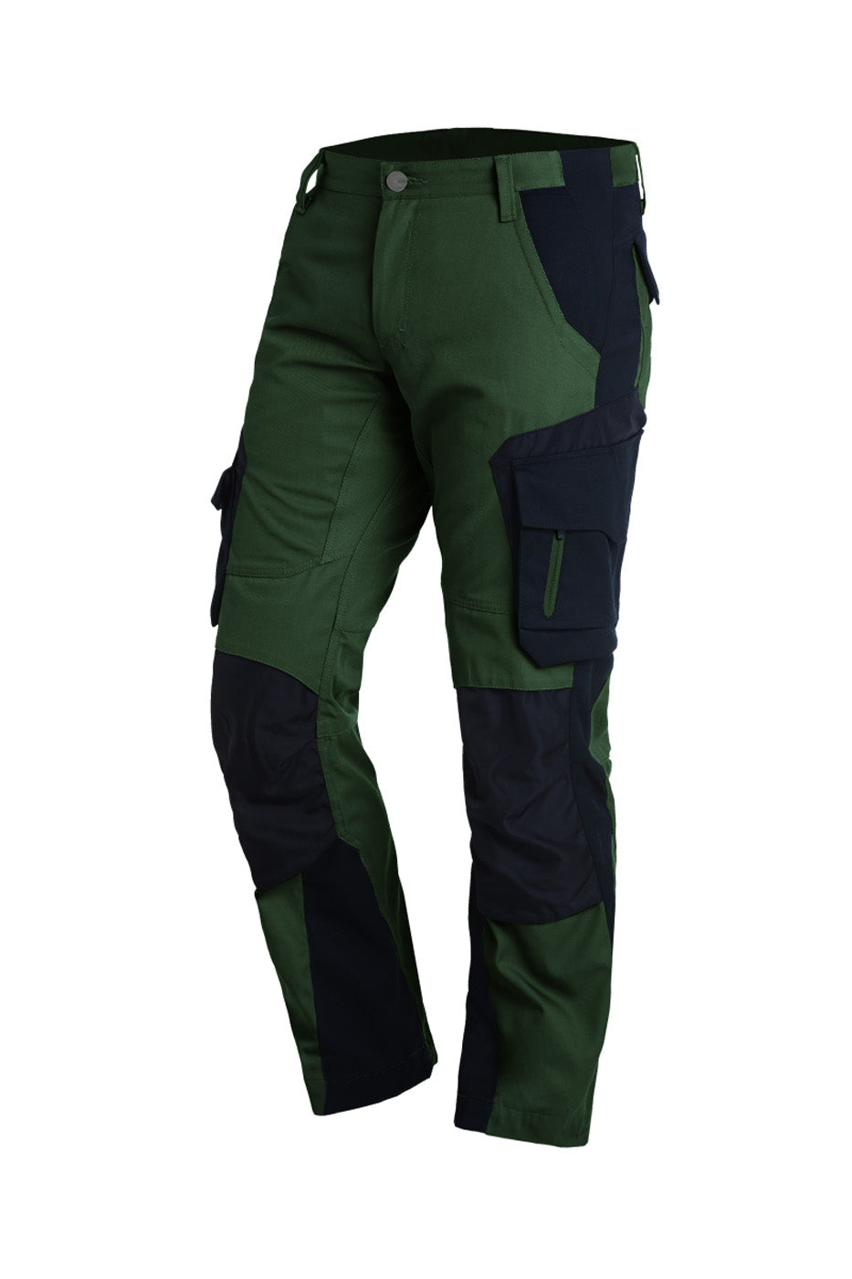 FHB FLORIAN Arbeitshose oliv/schwarz