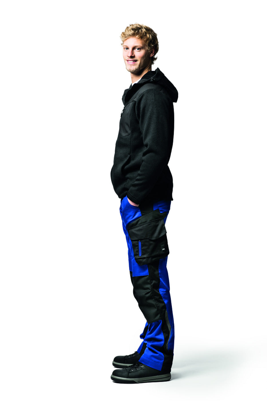 FHB FLORIAN Arbeitshose royalblau/schwarz