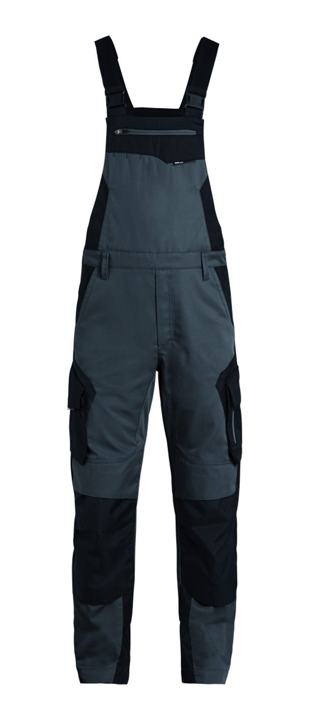 FHB PASCAL Latzhose anthrazit/schwarz