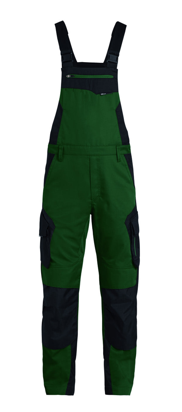 FHB PASCAL Latzhose grün/schwarz