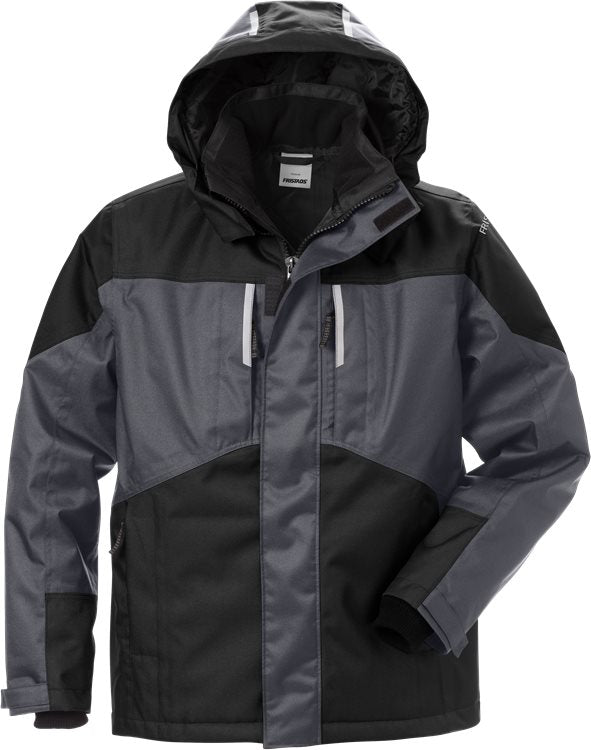 Fristads-Kansas Airtech® Winterjacke 4058 GTC Grau/Schwarz