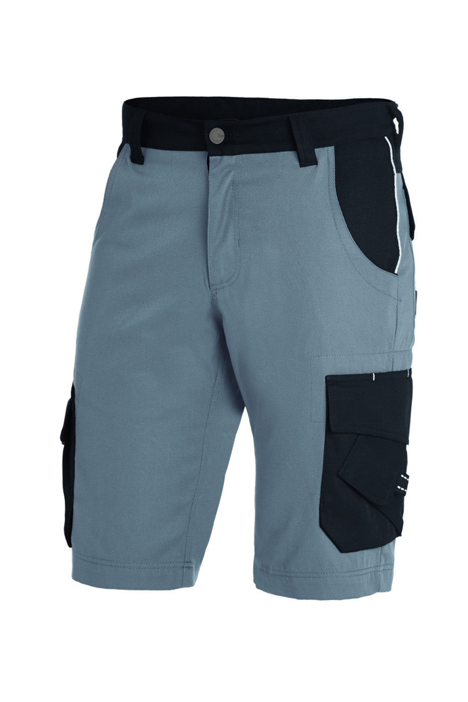 FHB THEO Bermuda grau/schwarz