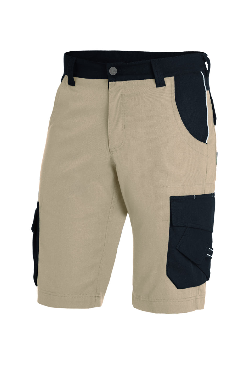FHB THEO Bermuda beige/schwarz