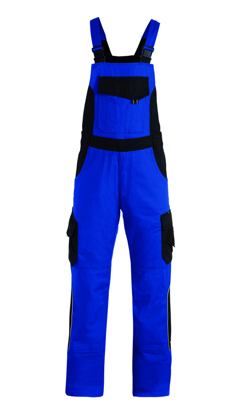 FHB ECKHARD Latzhose royalblau/schwarz