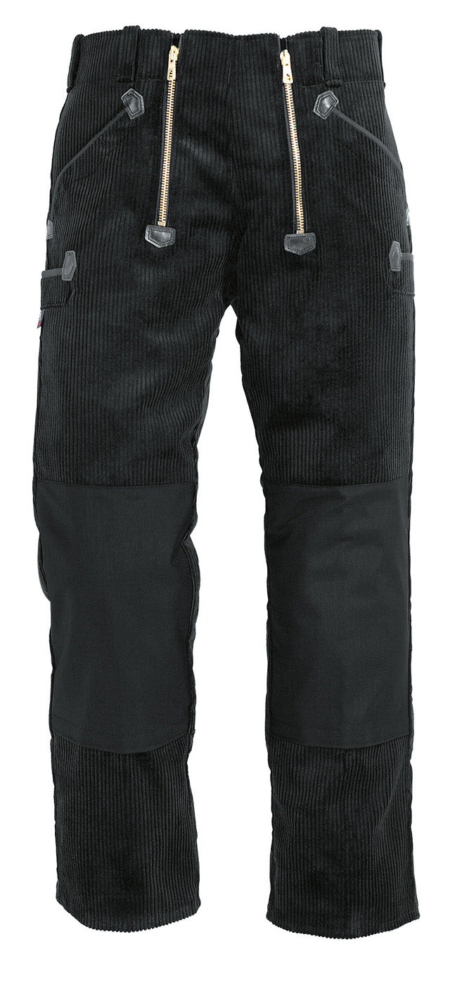 FHB ULRICH Zunfthose Trenkercord schwarz
