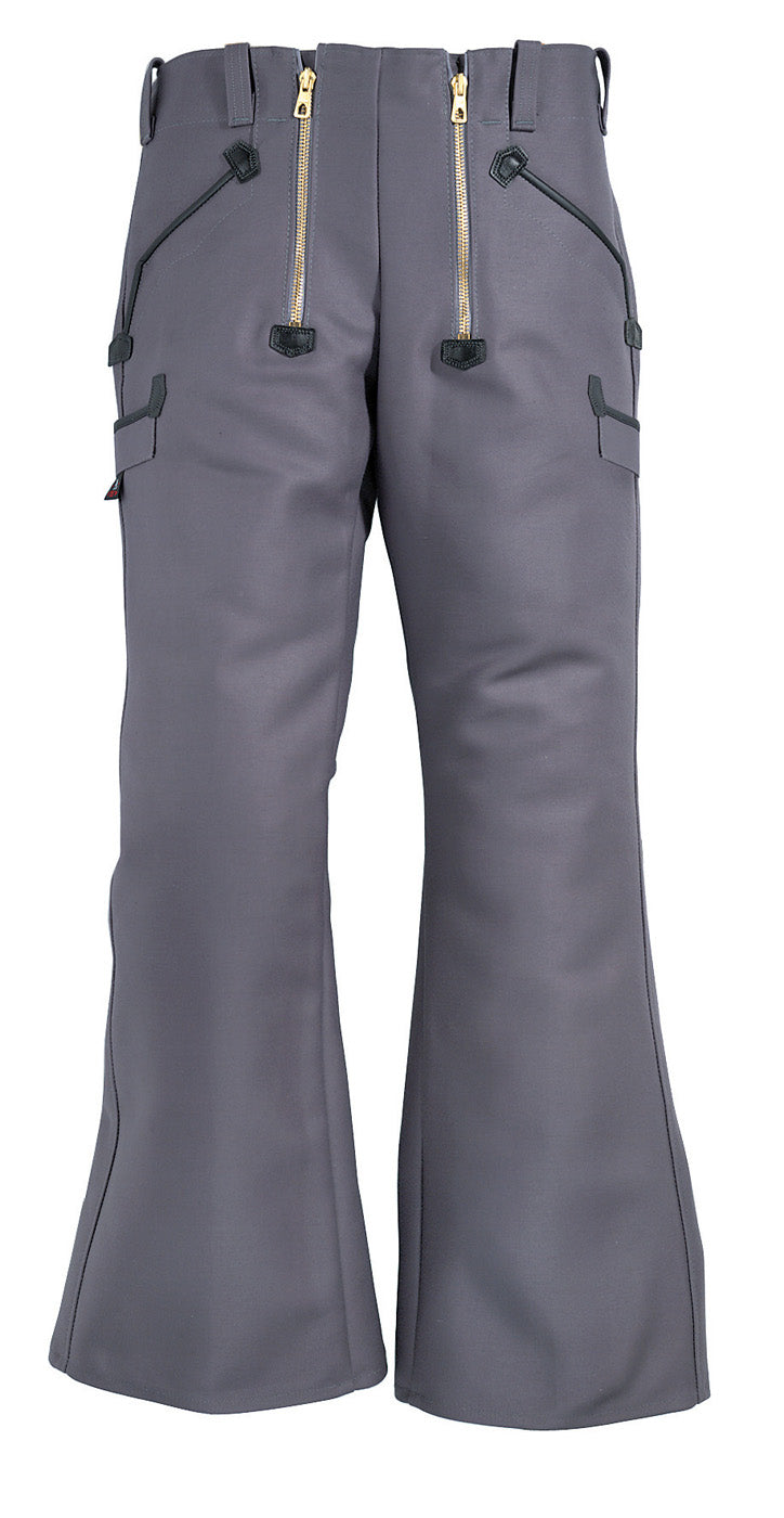 FHB INGO Zunfthose Zwirn-Doppel-Pilot grau