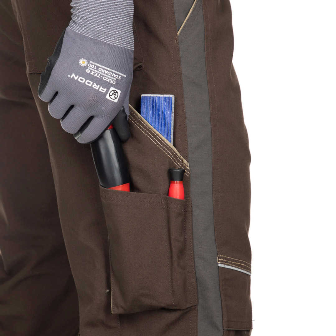 Ardon Arbeitshose Urban plus braun