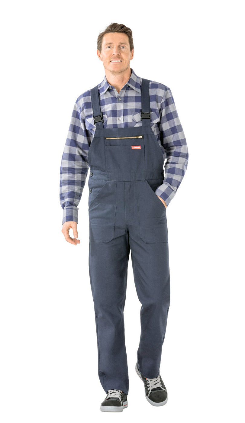 Planam Latzhose BW 290 hydronblau