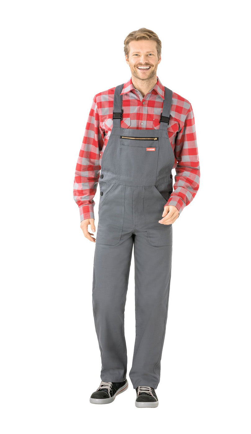 Planam Latzhose BW 290 grau