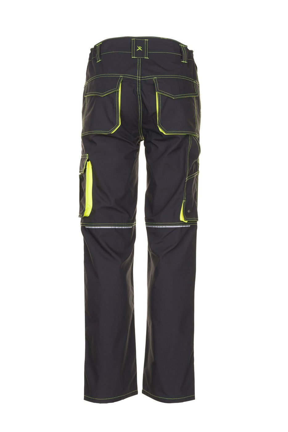 Planam Bundhose Basalt Neon anthrazit/gelb