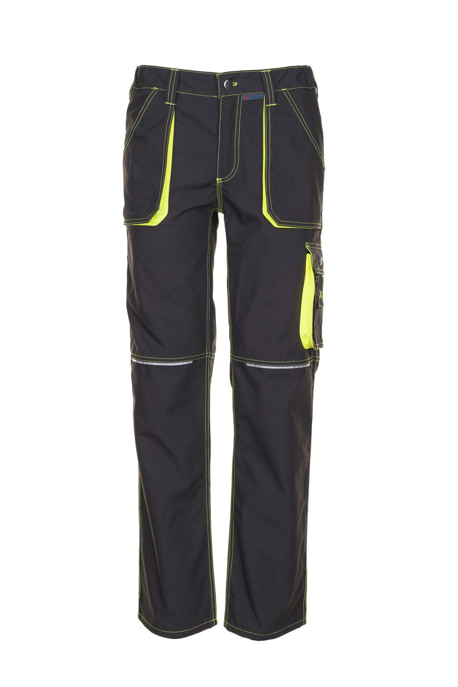 Planam Bundhose Basalt Neon anthrazit/gelb
