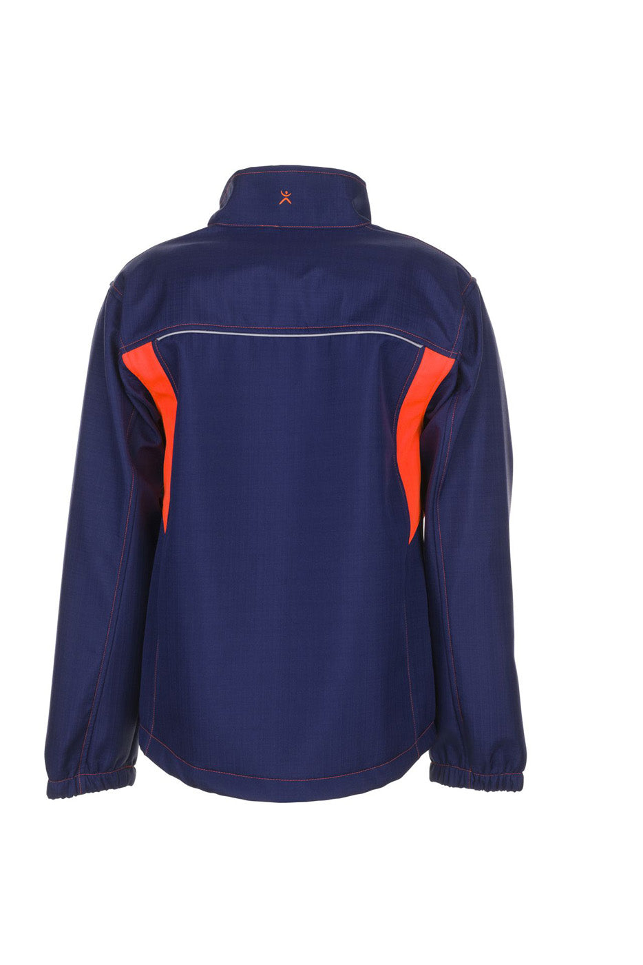 Planam Softsjacke Basalt Neon marine/orange