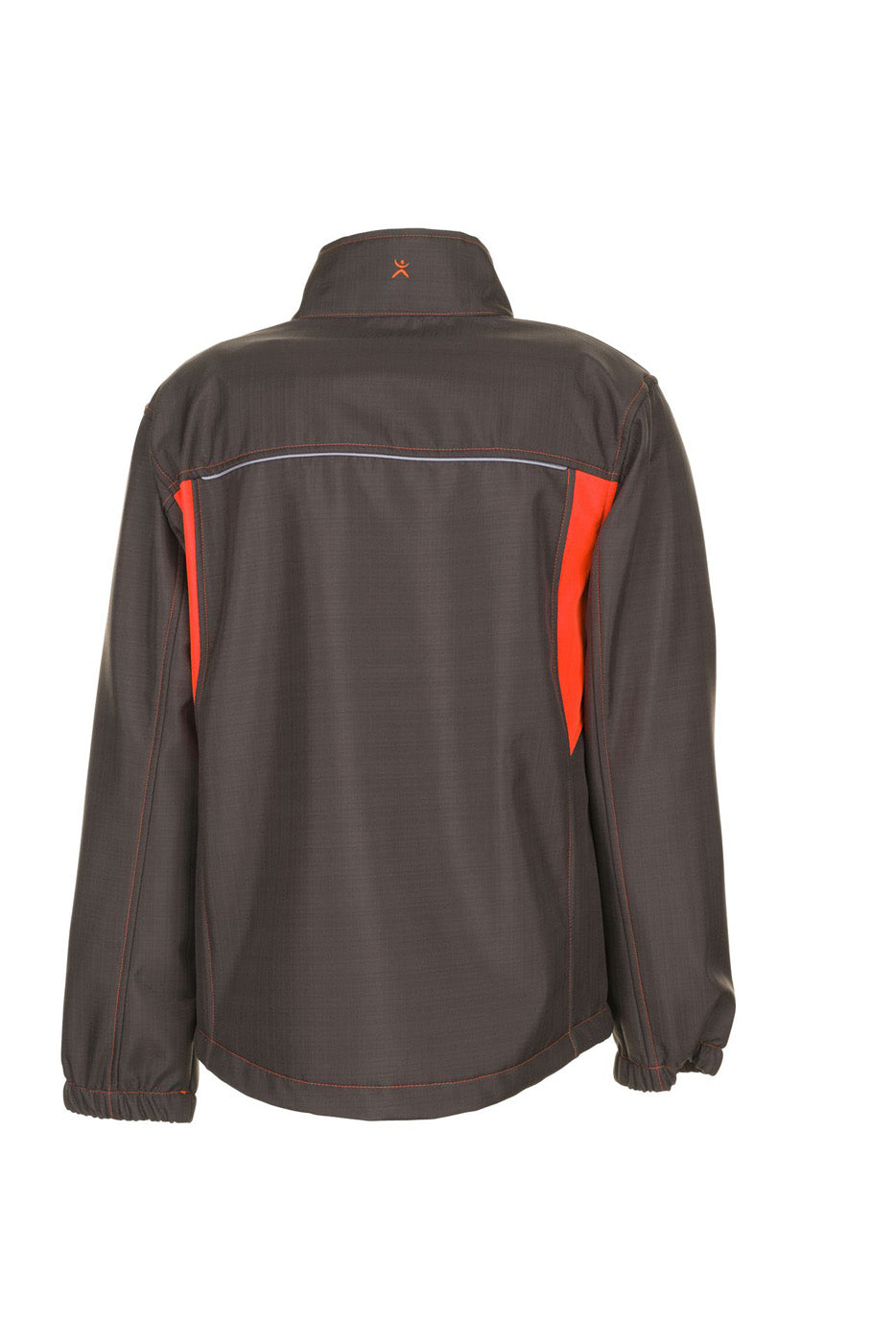 Planam Softsjacke Basalt Neon oliv/orange