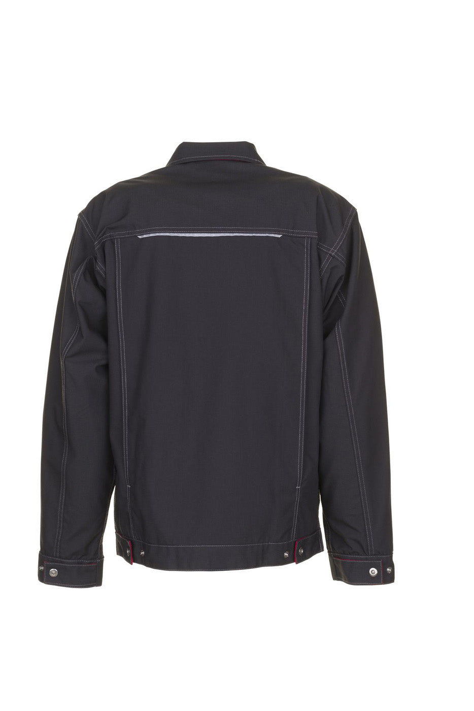 Planam Bundjacke Basalt anthrazit/rot