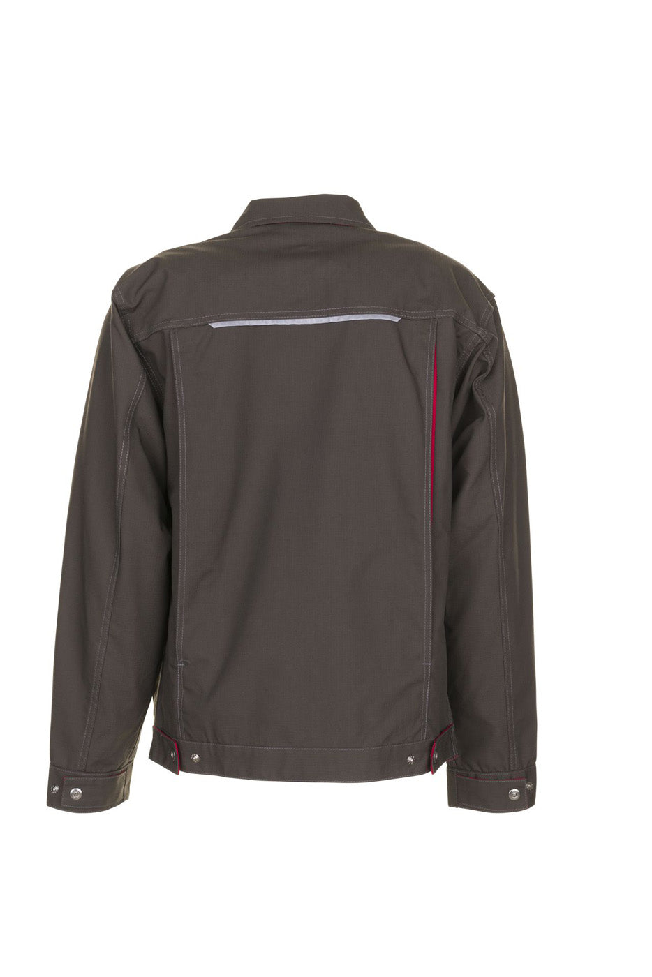 Planam Bundjacke Basalt oliv/rot