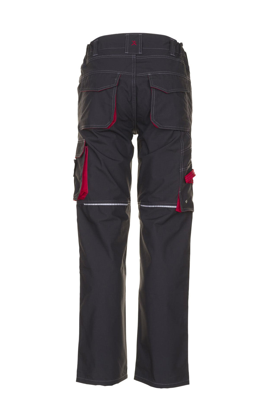 Planam Bundhose Basalt anthrazit/rot