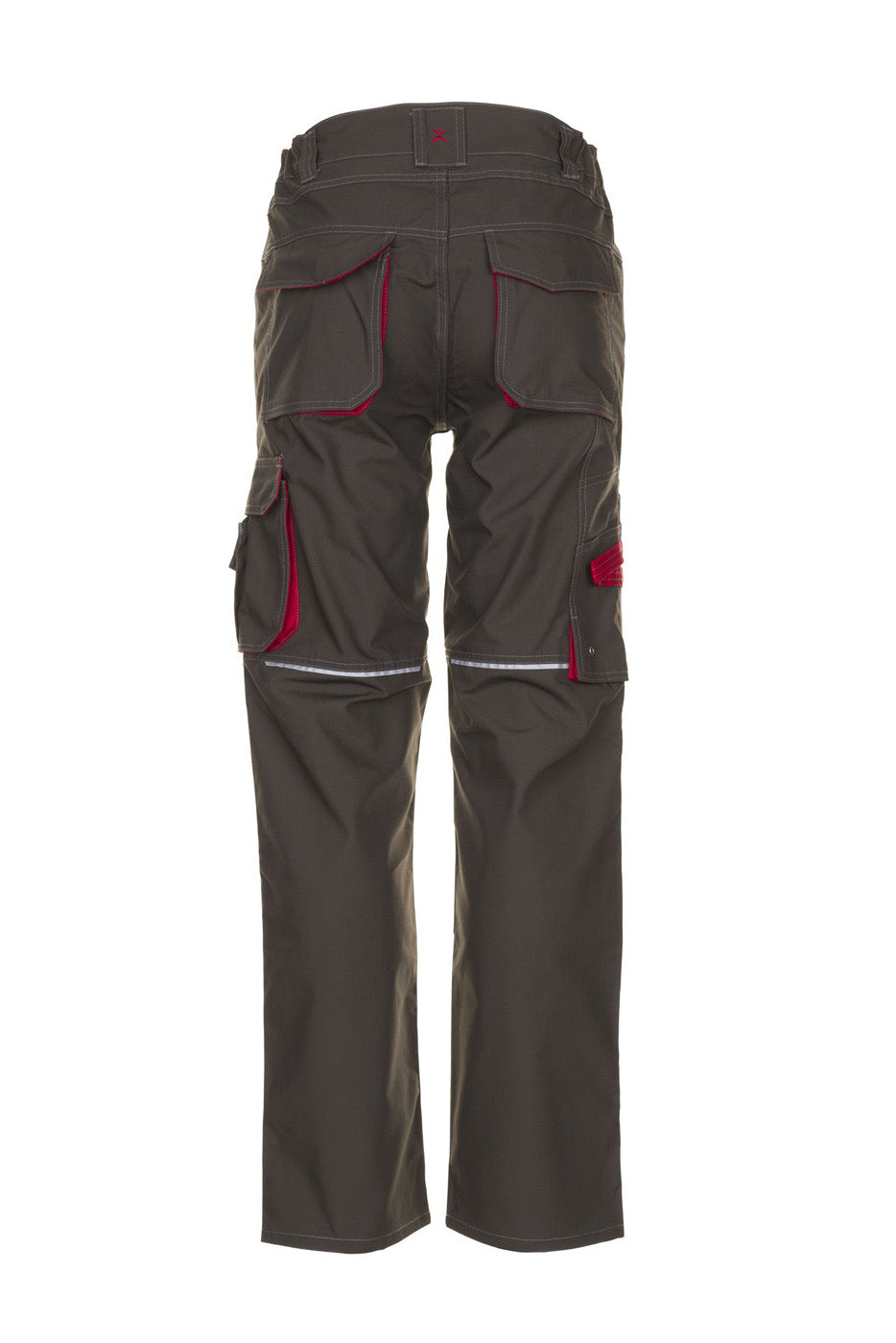 Planam Bundhose Basalt oliv/rot