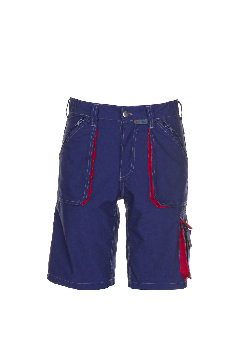 Planam Shorts Basalt marine/rot