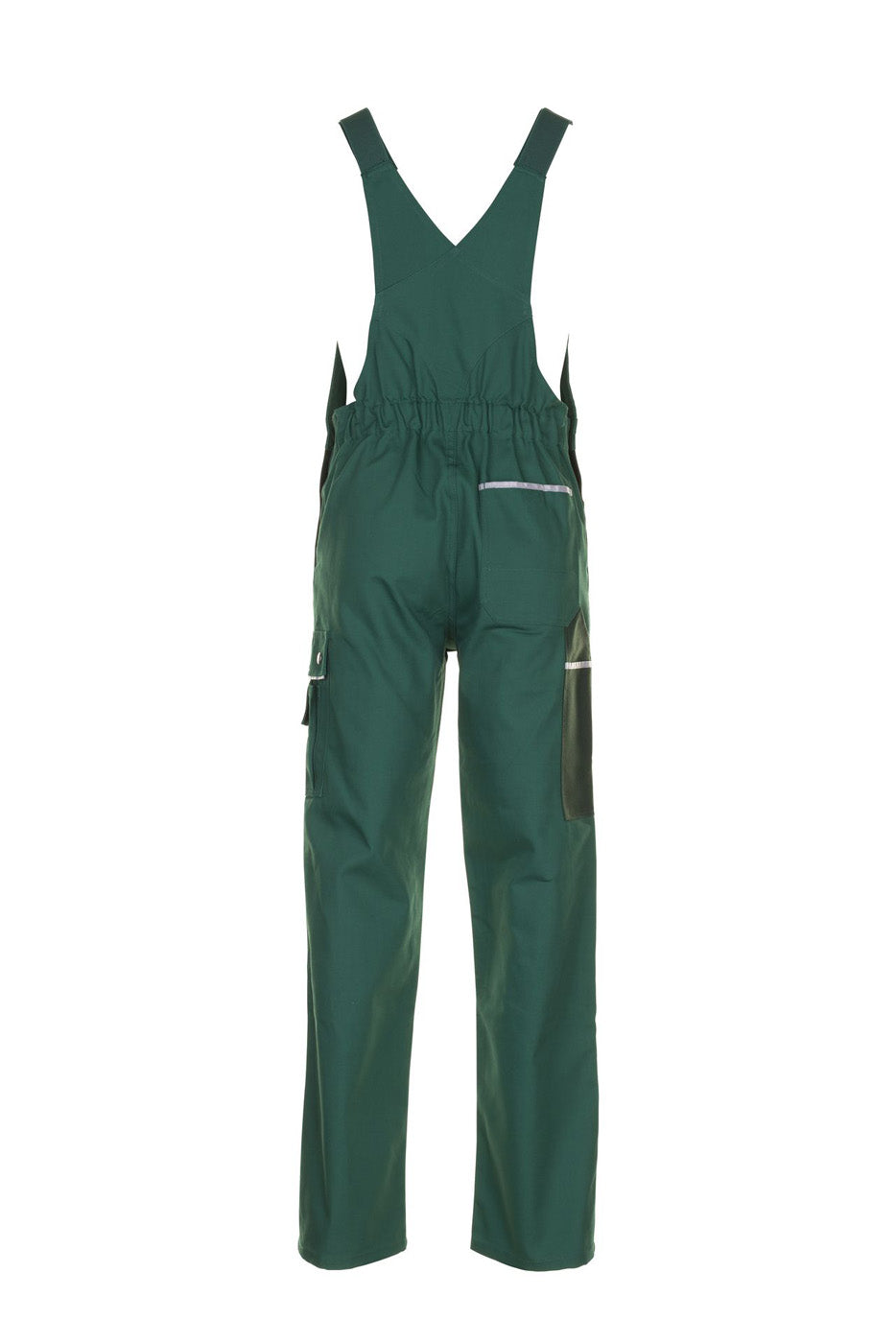 Planam Latzhose Canvas 320 grün/grün