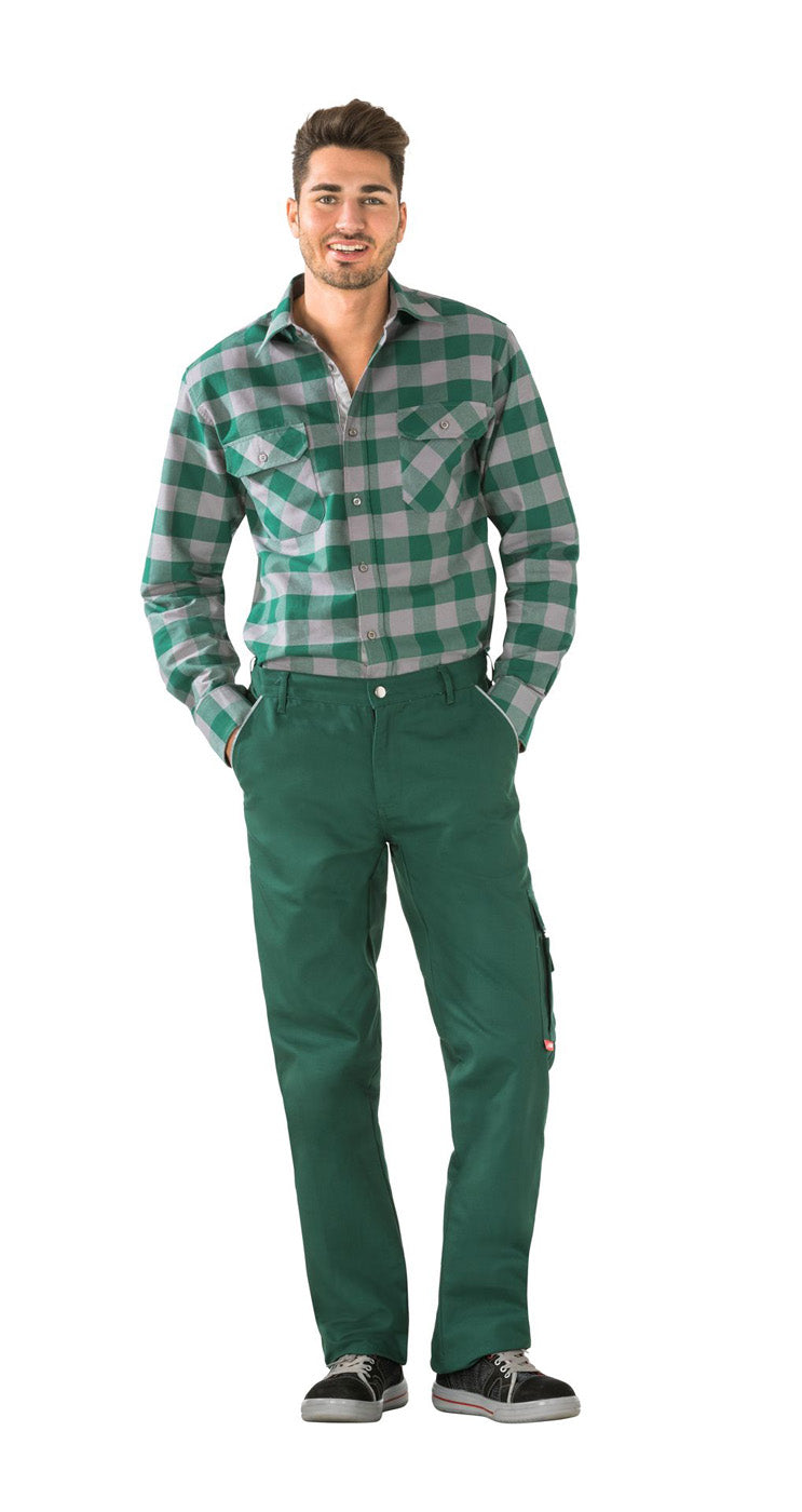 Planam Thermohose Canvas 320 grün