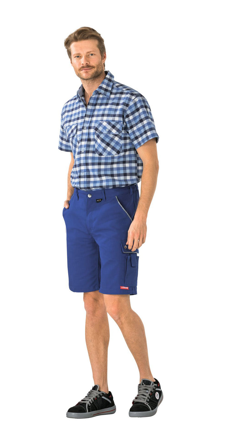 Planam Shorts Canvas 320 kornblau/kornblau