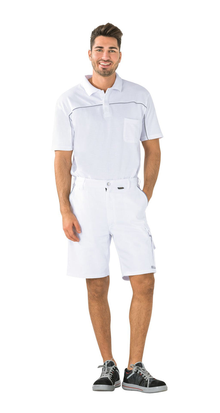 Planam Shorts Canvas 320 reinweiß/reinweiß