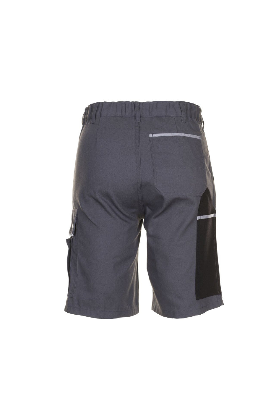 Planam Shorts Canvas 320 grau/schwarz
