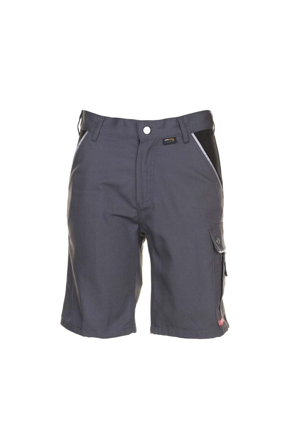 Planam Shorts Canvas 320 grau/schwarz