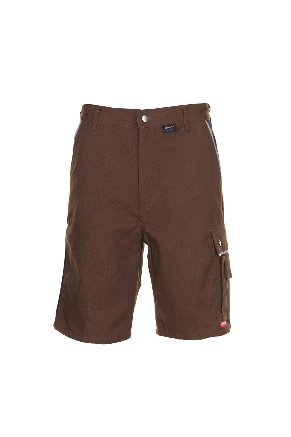 Planam Shorts Canvas 320 braun/schwarz
