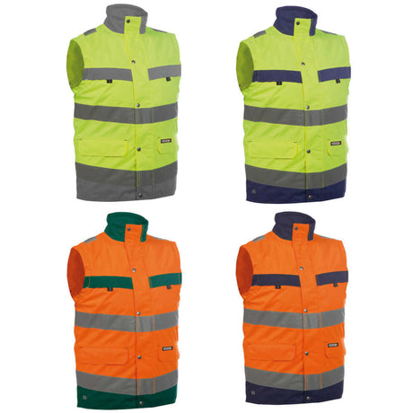 DASSY Bilbao Warnschutz Weste gefüttert