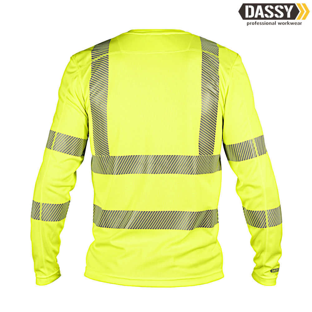 DASSY Carterville Warnschutz UV-T-Shirt mit langen Ärmeln