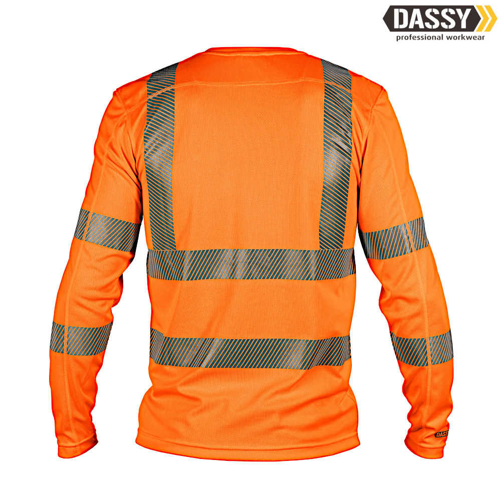 DASSY Carterville Warnschutz UV-T-Shirt mit langen Ärmeln