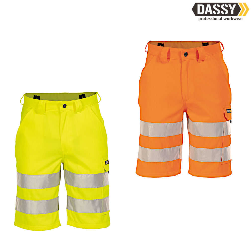 DASSY Idaho Warnschutz-Shorts EN ISO 20471 Klasse 2