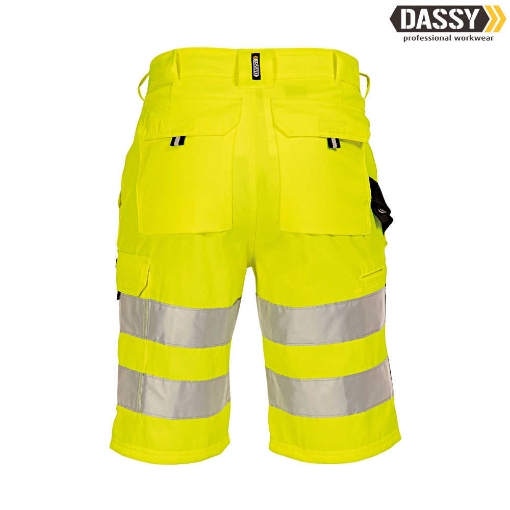 DASSY Idaho Warnschutz-Shorts neongelb