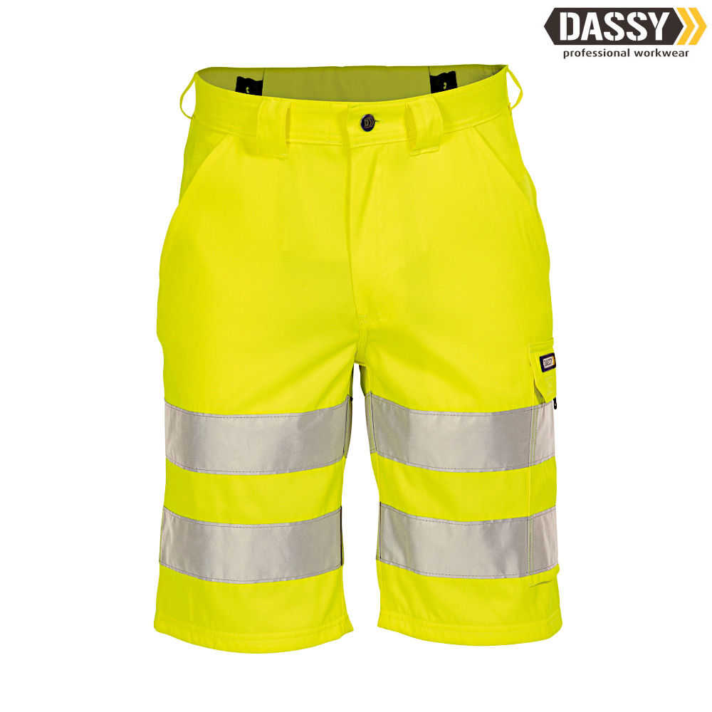 DASSY Idaho Warnschutz-Shorts neongelb