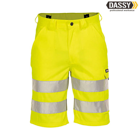 DASSY Idaho Warnschutz-Shorts neongelb