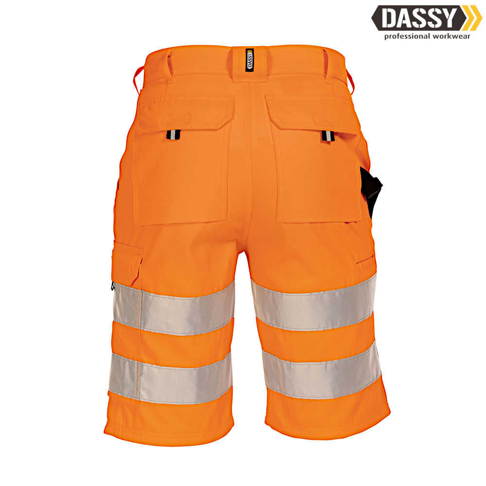 DASSY Idaho Warnschutz-Shorts neonorange