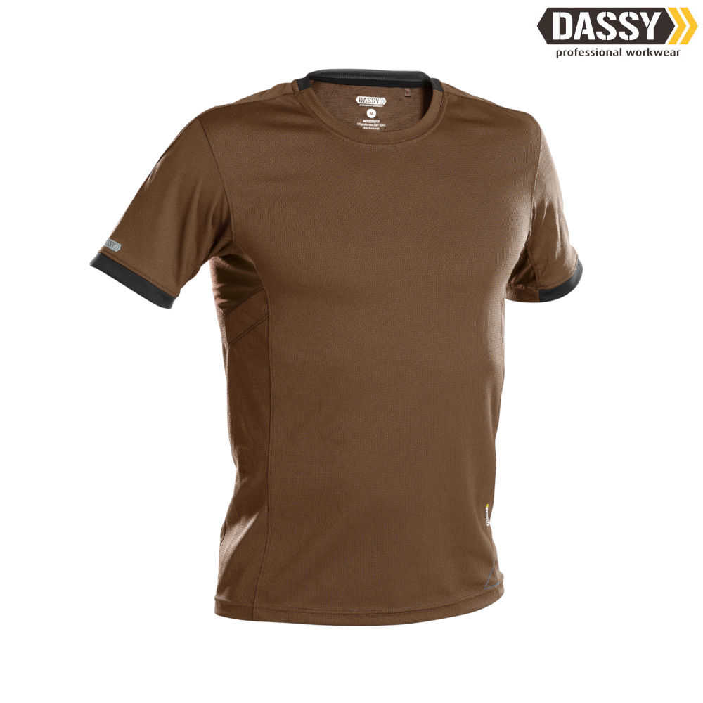 DASSY Nexus T-Shirt lehmbraun
