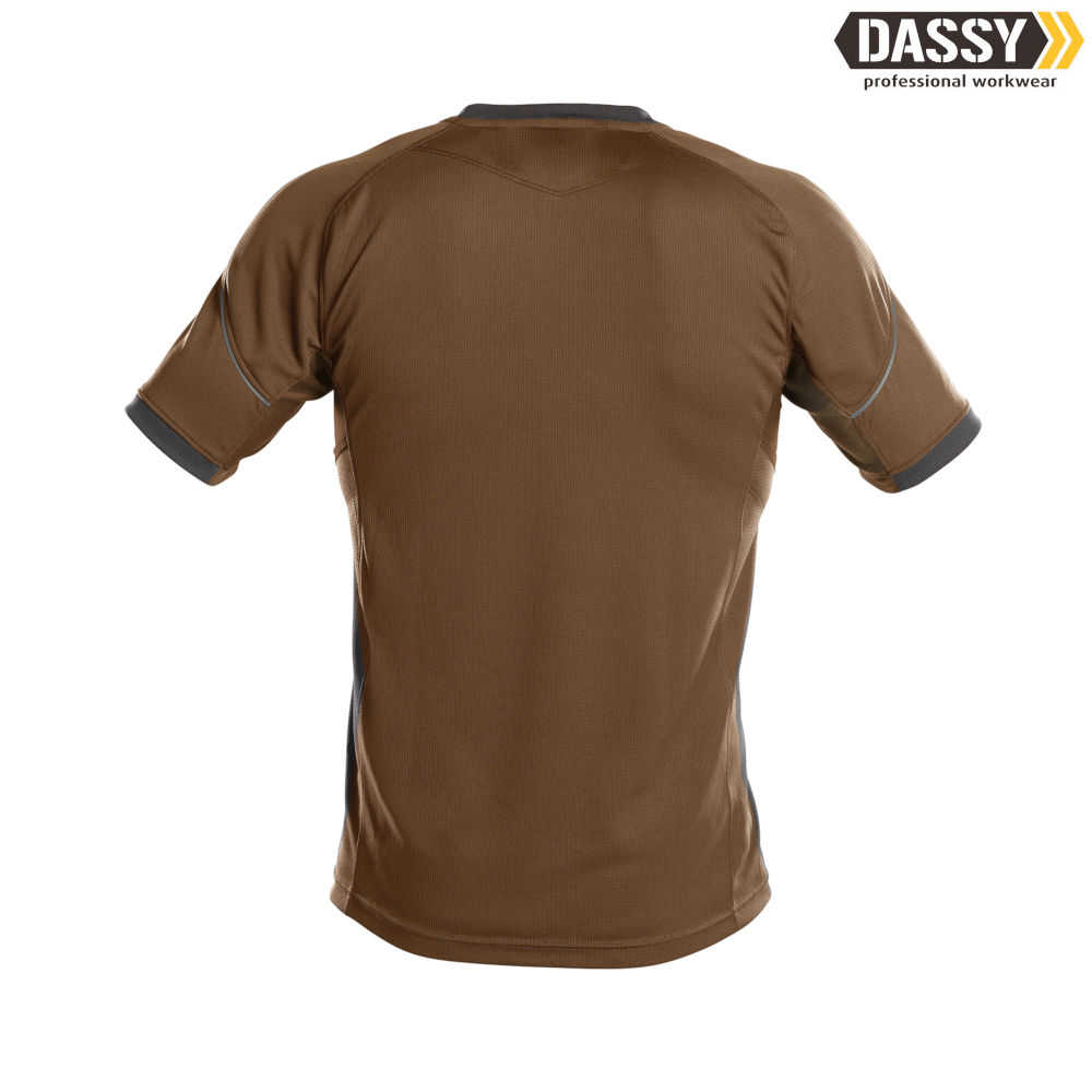 DASSY Nexus T-Shirt lehmbraun