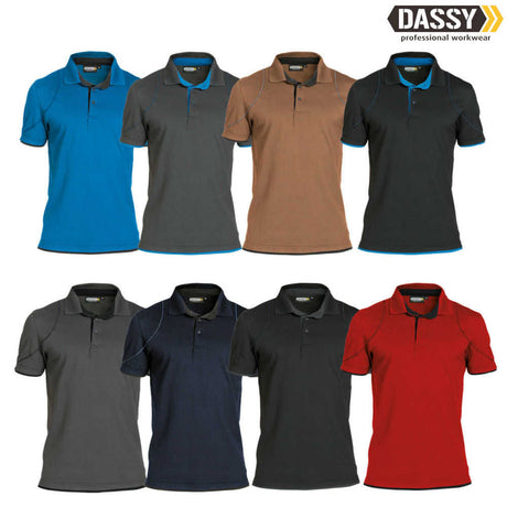 DASSY Orbital Poloshirt Herren