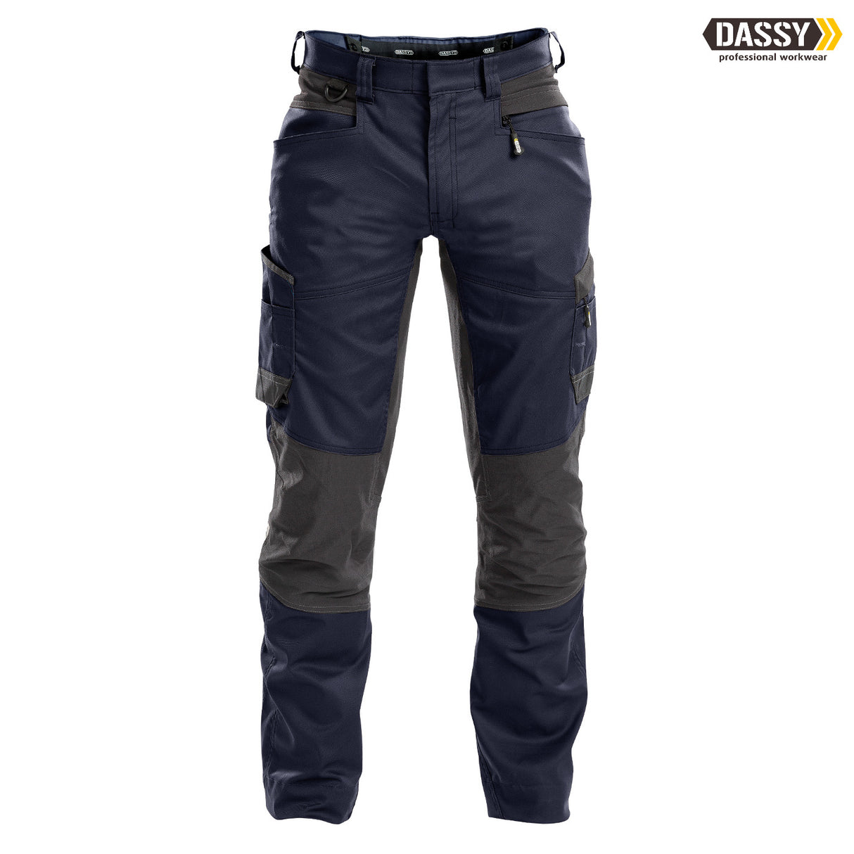 DASSY Helix Arbeitshose Stretch D-FX Flex nachtblau grau