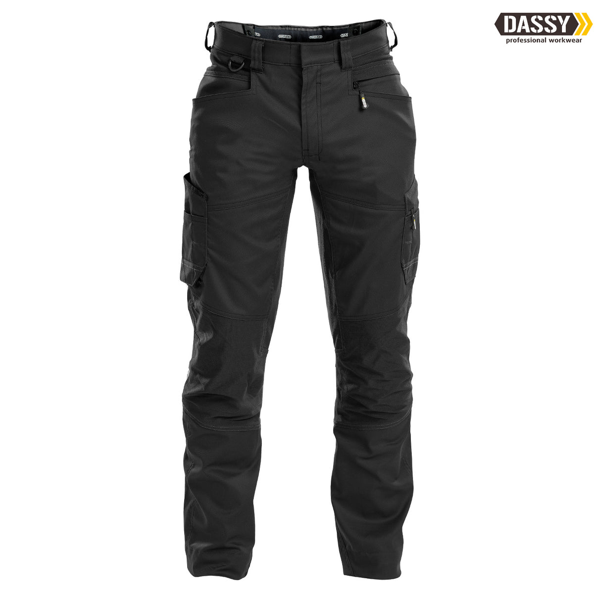 DASSY® Helix Arbeitshose Stretch D-Flex schwarz