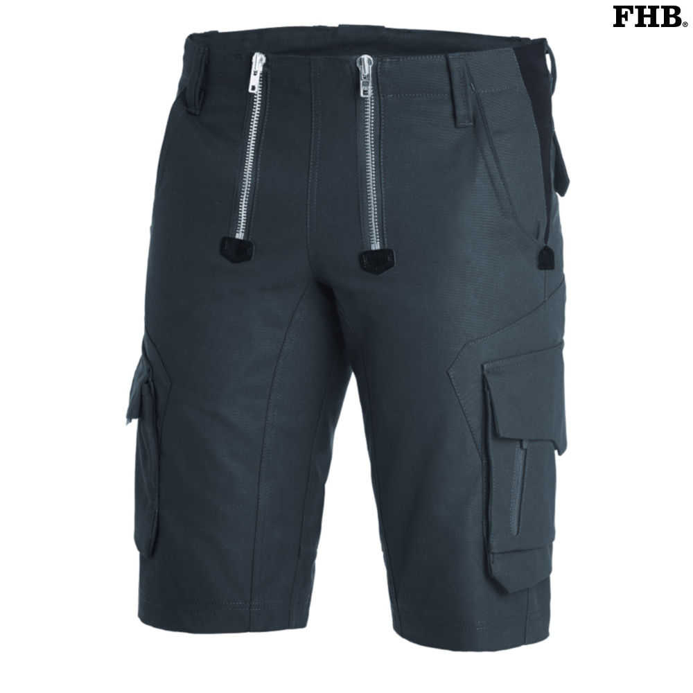 FHB SASCHA Zunftbermuda Canvas anthrazit
