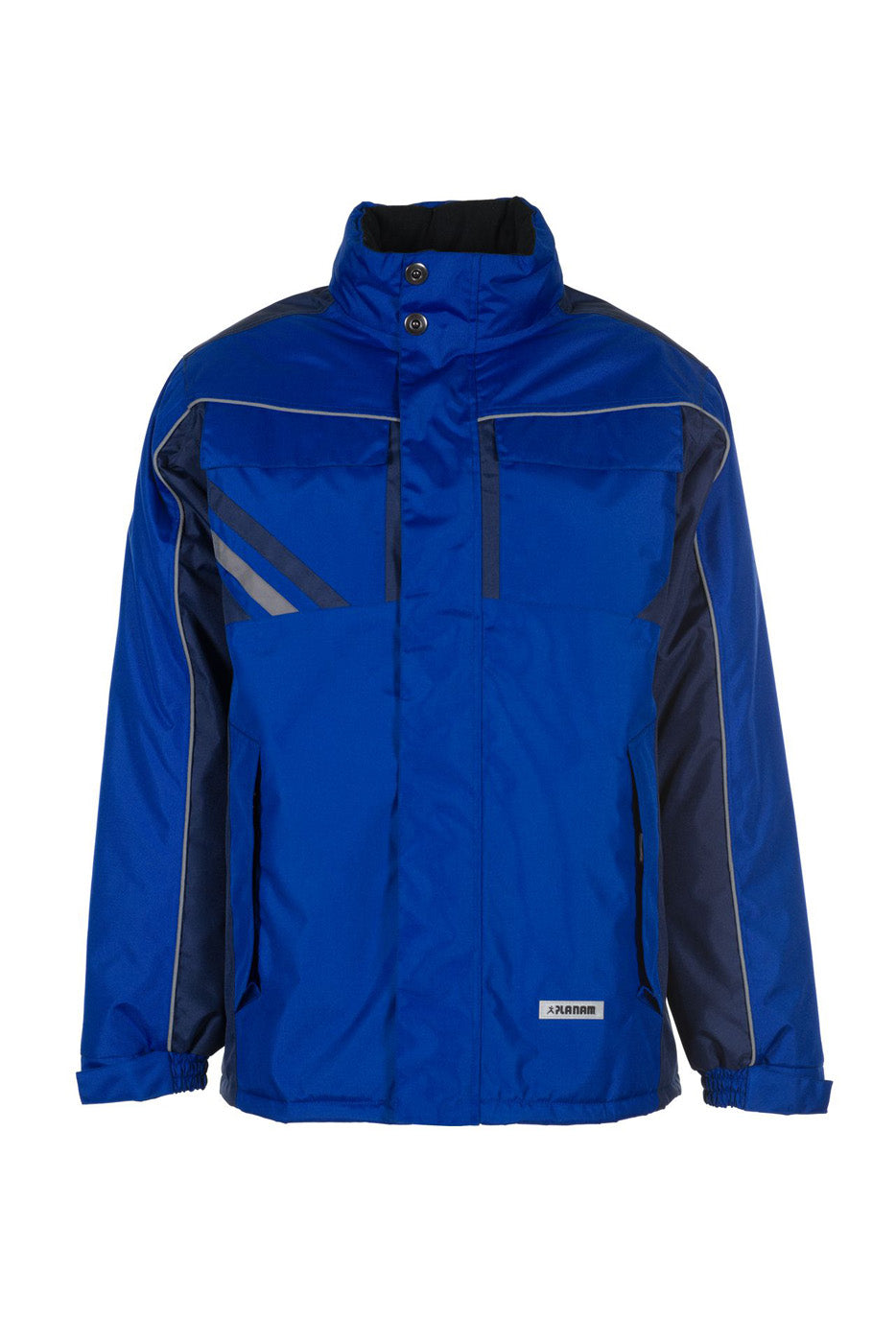 Planam Winterjacke Highline kornblau/marine/zink