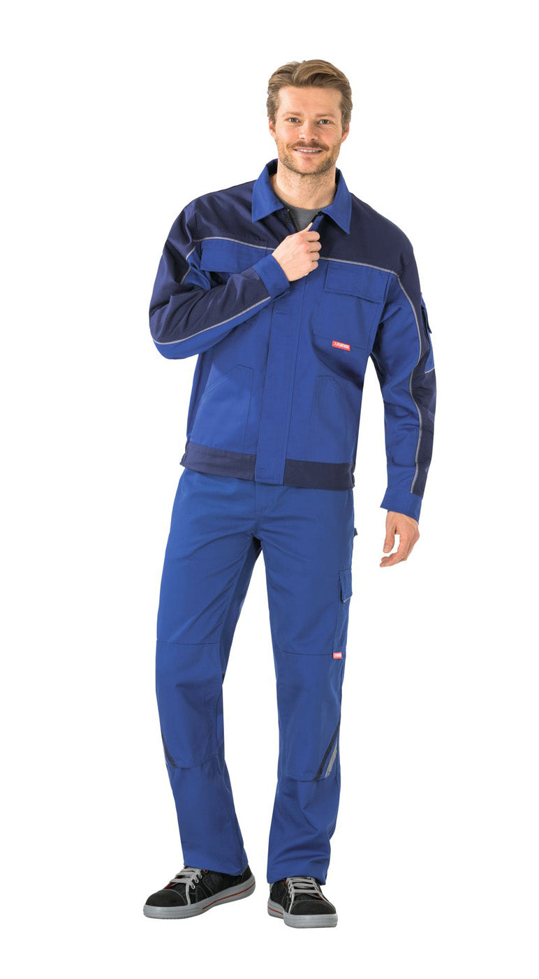 Planam Bundjacke Highline kornblau/marine/zink